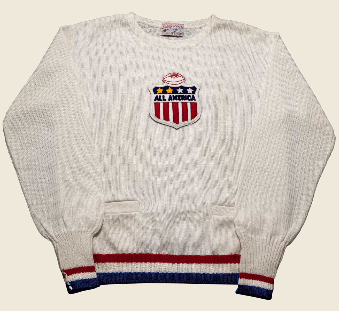 The Heisman Trophy sweater of Johnny Lujack The Heisman Trophy sweater of Johnny Lujack