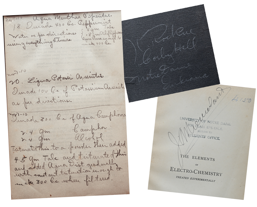 Notes from his pharmacy textbook, Manual of Laboratory Practice Notes from his pharmacy textbook, Manual of Laboratory Practice